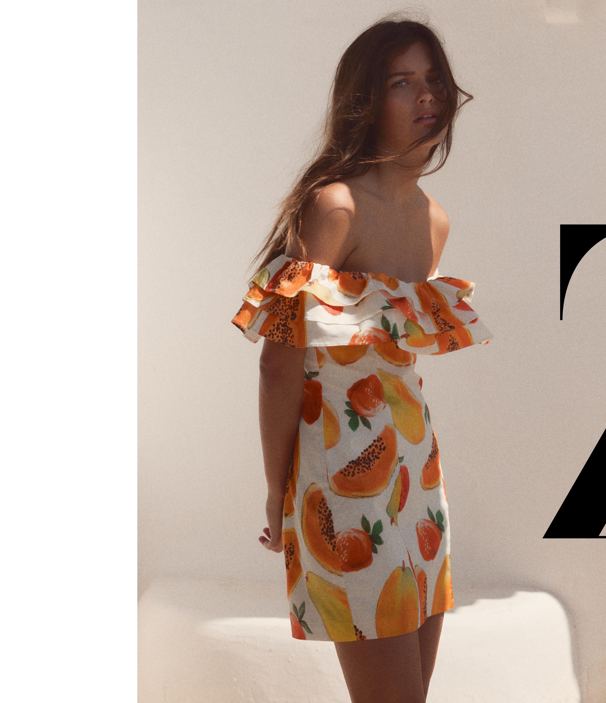 Women's Ruffle Dresses | ZARA India Women's Ruffle Dresses | ZARA India